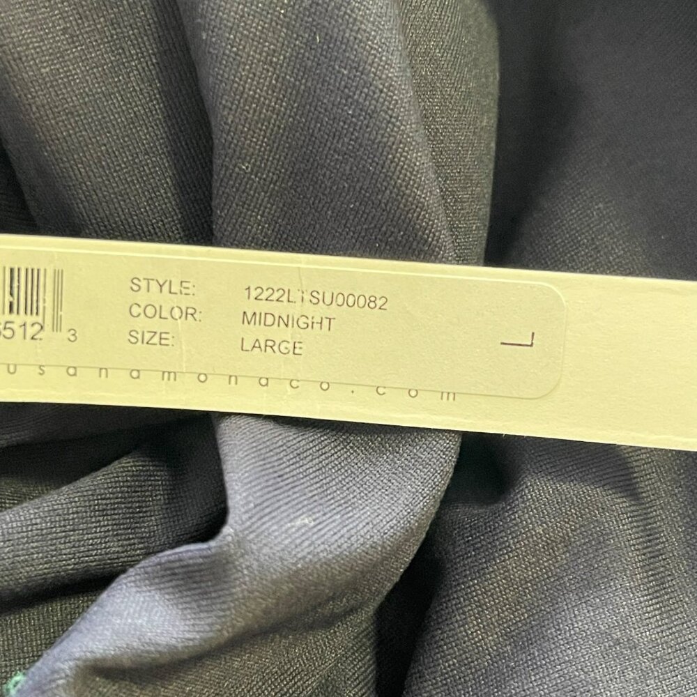 Susana Monaco One Shoulder Midnight Flared Leg Jumpsuit NWT - Picture 9 of 10